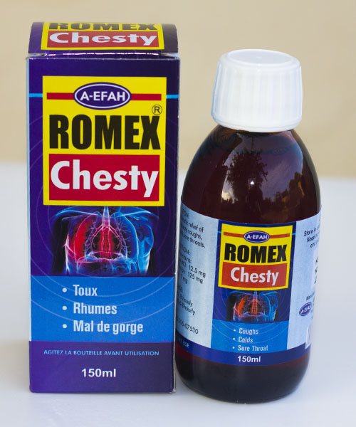 ROMEX CHESTY COUGH SYRUP