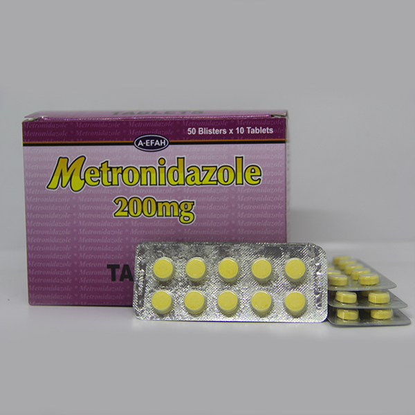 METRONIDAZOLE TABLETS (200mg)